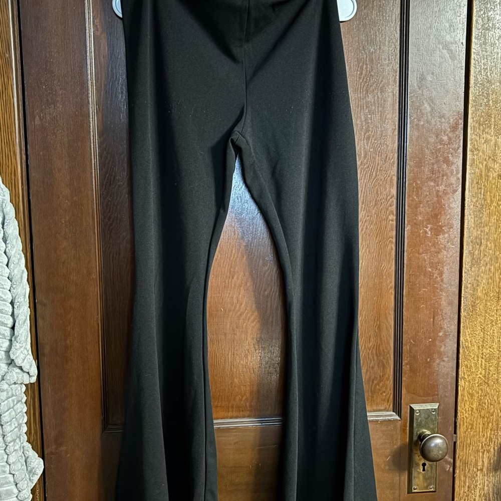 Elegant Black Flare Pants